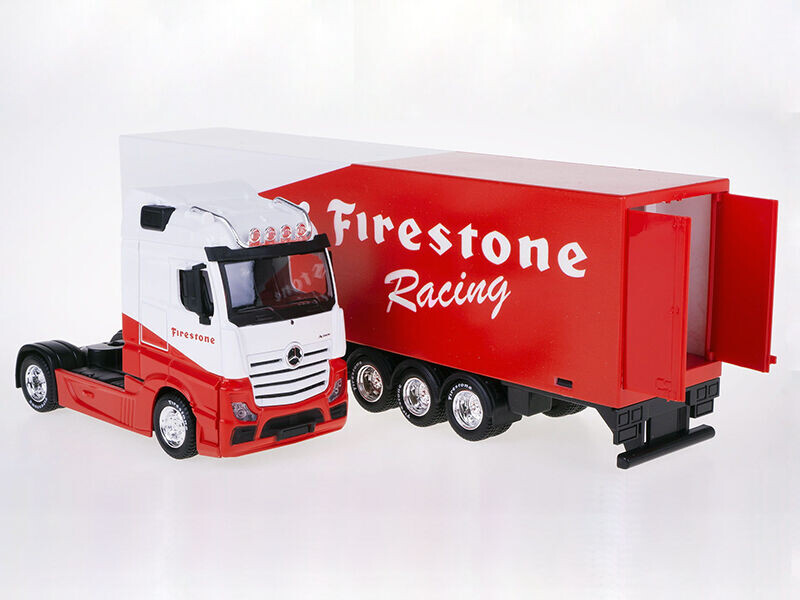 Bburago MB Actros Gigaspace Firestone 1:43